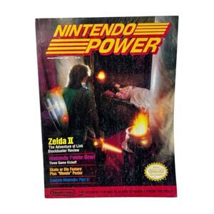 Nintendo Power 1989 Vol Issue #4 - Zelda 2: Adventure Of Link